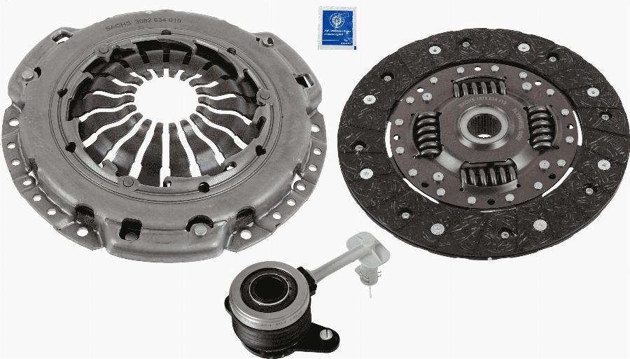 SACHS 3000 990 574 - Комплект сцепления autodnr.net