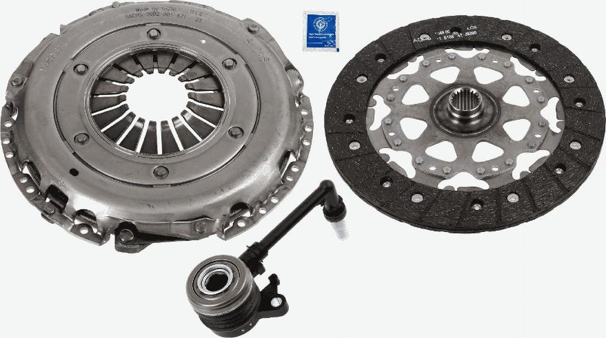 SACHS 3000 990 576 - Комплект сцепления autodnr.net