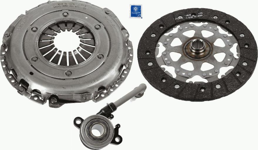 SACHS 3000 990 579 - Комплект сцепления autodnr.net