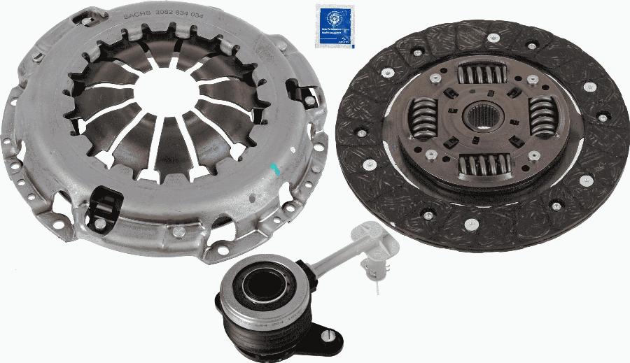 SACHS 3000 990 580 - Комплект зчеплення autocars.com.ua