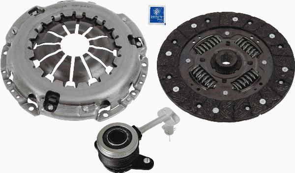 SACHS 3000 990 586 - Комплект зчеплення autocars.com.ua