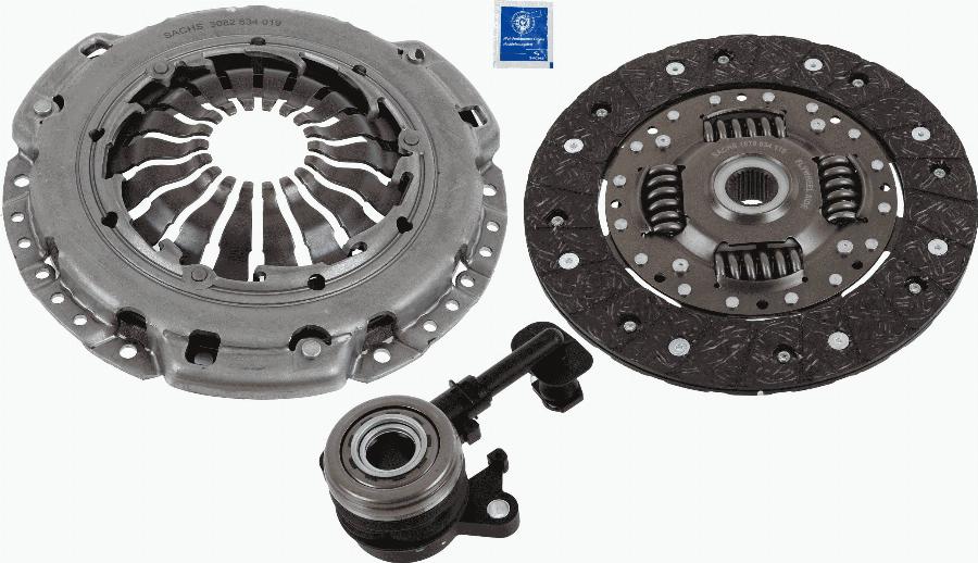 SACHS 3000 990 590 - Комплект сцепления autodnr.net