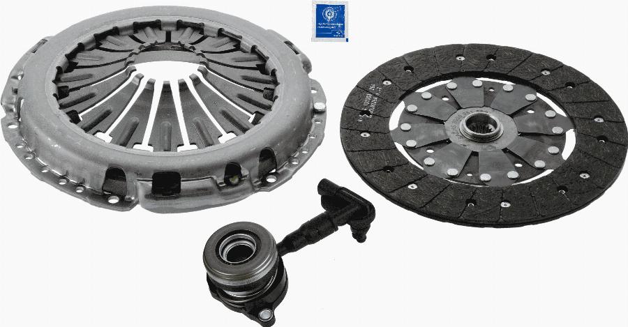 SACHS 3000 990 599 - Комплект зчеплення autocars.com.ua