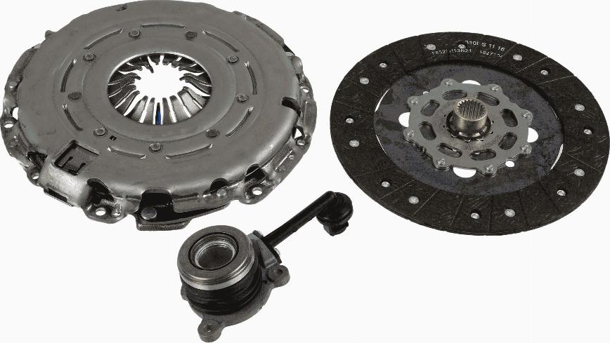 SACHS 3000 990 608 - Комплект зчеплення autocars.com.ua