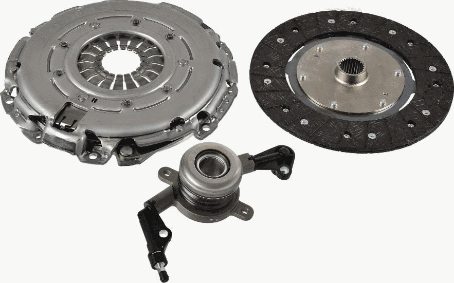 SACHS 3000 990 609 - Комплект сцепления avtokuzovplus.com.ua