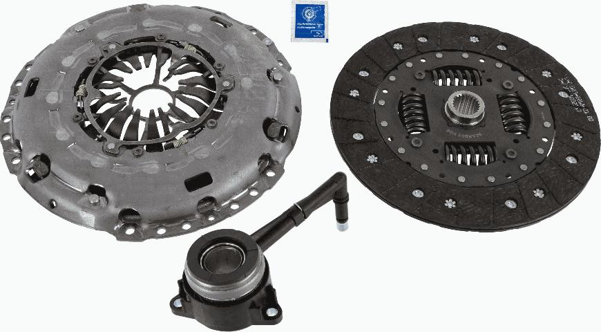 SACHS 3000 990 613 - Комплект сцепления avtokuzovplus.com.ua