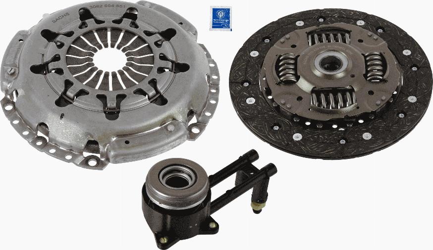 SACHS 3000 990 619 - Комплект зчеплення autocars.com.ua