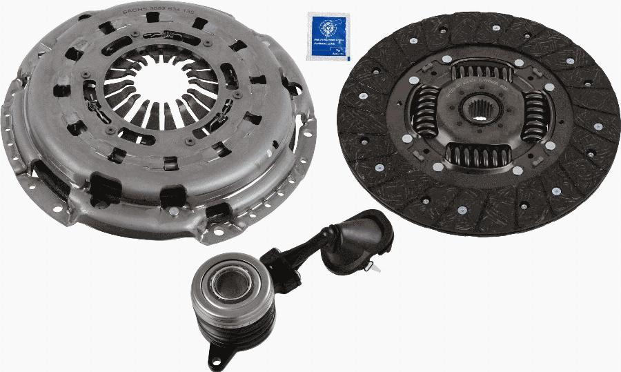 SACHS 3000 990 628 - Комплект зчеплення autocars.com.ua