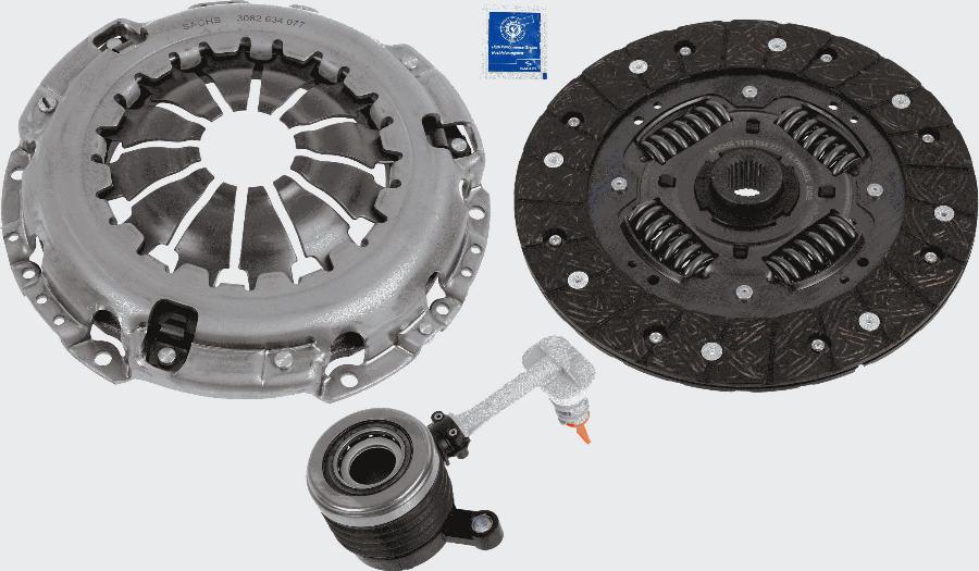 SACHS 3000 990 636 - Комплект зчеплення autocars.com.ua