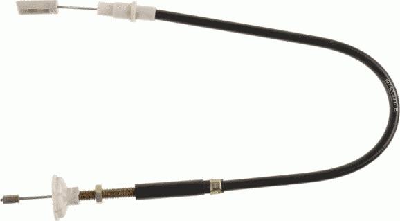 SACHS 3 074 003 317 - Трос, управління зчепленням autocars.com.ua