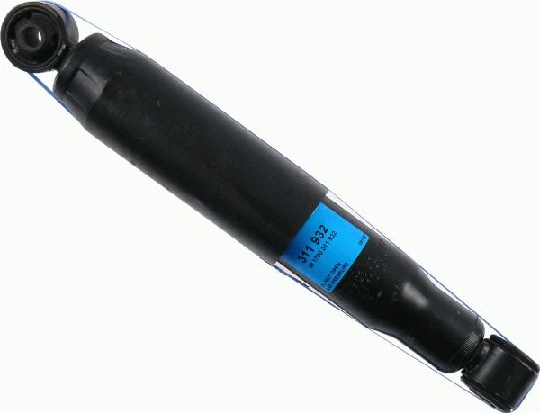 SACHS 311 932 - Амортизатор autocars.com.ua