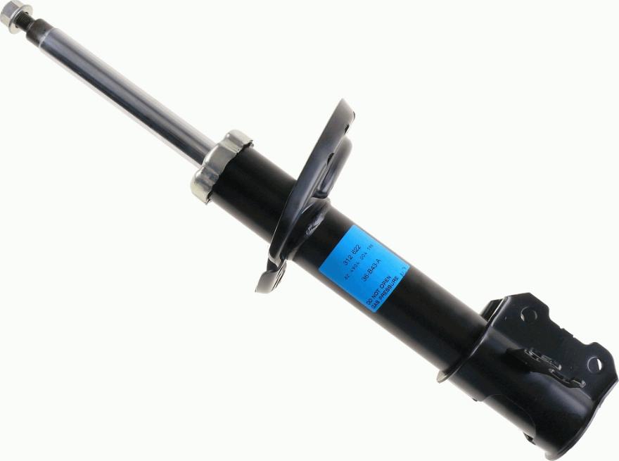 SACHS 312 622 - Амортизатор avtokuzovplus.com.ua