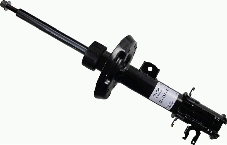 SACHS 314 866 - Амортизатор avtokuzovplus.com.ua