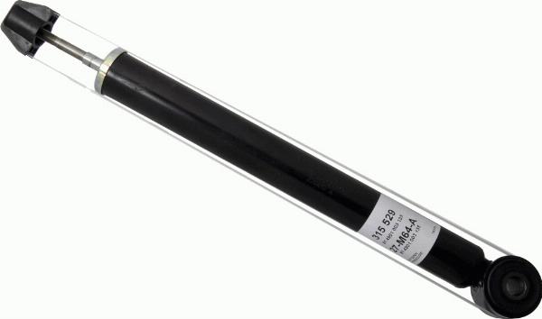 SACHS 315 529 - Амортизатор autocars.com.ua
