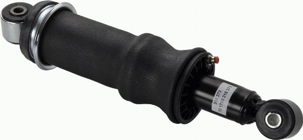 SACHS 316 373 - Гаситель, кріплення кабіни autocars.com.ua