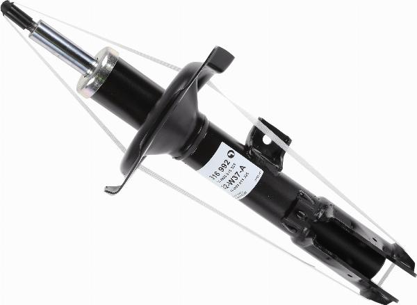 SACHS 316 992 - Амортизатор autocars.com.ua