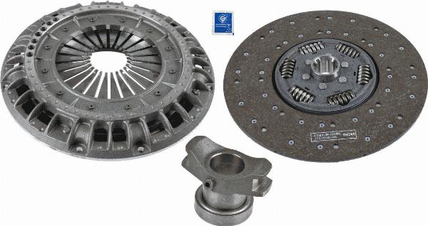 SACHS 3 400 037 032 - Комплект зчеплення autocars.com.ua