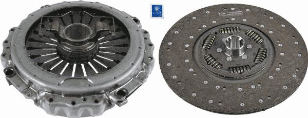 SACHS 3 400 040 032 - Комплект зчеплення autocars.com.ua
