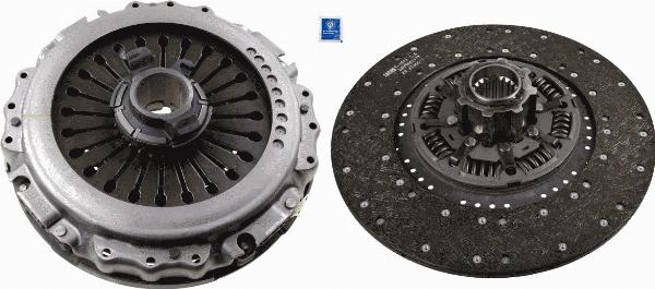 SACHS 3 400 093 031 - Комплект зчеплення autocars.com.ua