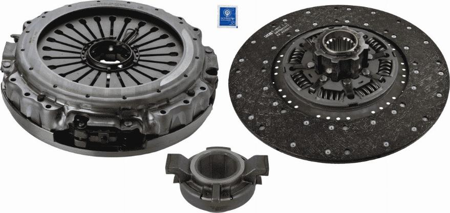 SACHS 3 400 117 532 - Комплект сцепления autodnr.net