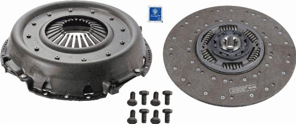 SACHS 3 400 118 901 - Комплект зчеплення autocars.com.ua