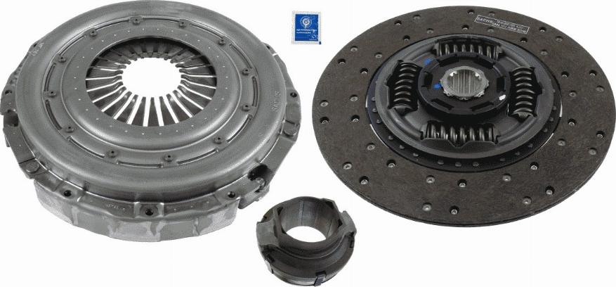 SACHS 3400 121 401 - Комплект сцепления autodnr.net