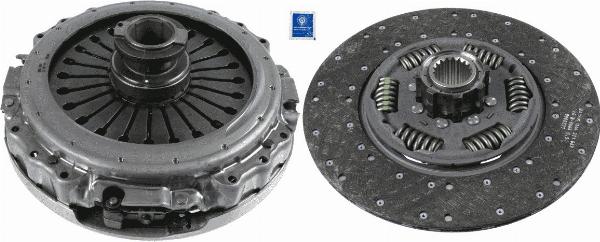 SACHS 3 400 121 501 - Комплект зчеплення autocars.com.ua