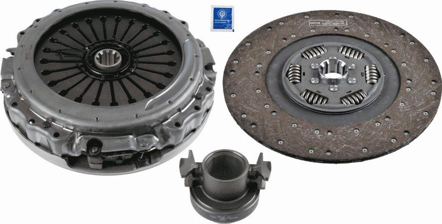 SACHS 3 400 121 601 - Комплект зчеплення autocars.com.ua