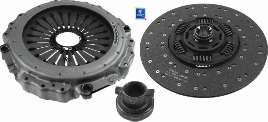 SACHS 3 400 122 301 - Комплект зчеплення autocars.com.ua