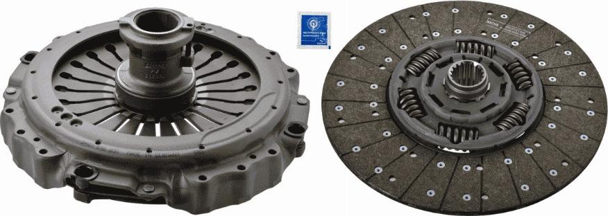 SACHS 3400 122 701 - Комплект сцепления autodnr.net