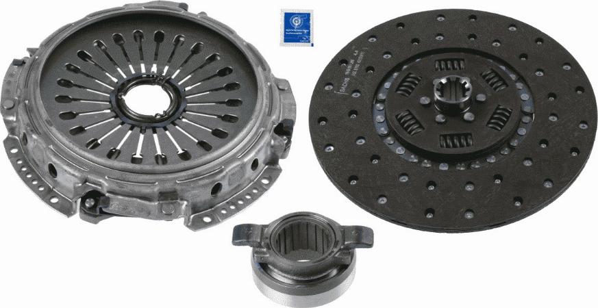 SACHS 3400 124 501 - Комплект сцепления autodnr.net