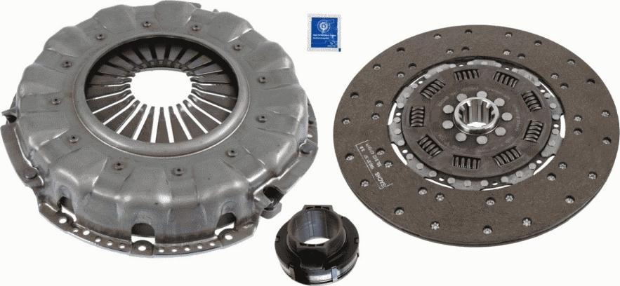 SACHS 3400 124 801 - Комплект сцепления autodnr.net