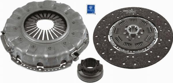 SACHS 3 400 124 901 - Комплект зчеплення autocars.com.ua