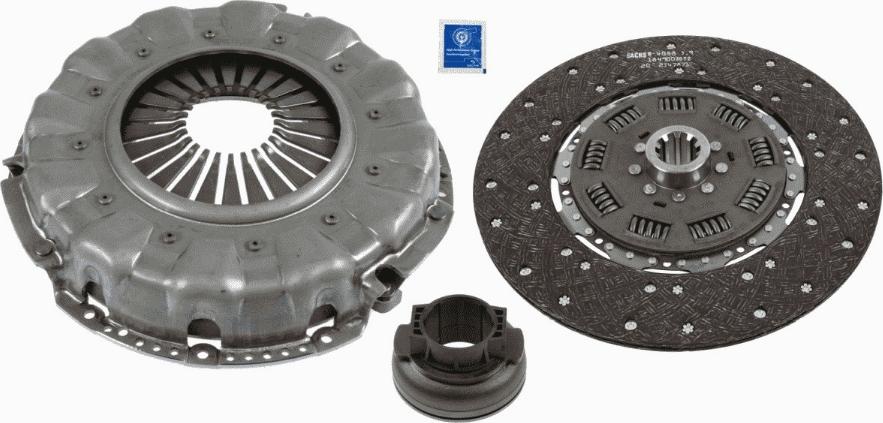 SACHS 3 400 124 901 - Комплект зчеплення autocars.com.ua