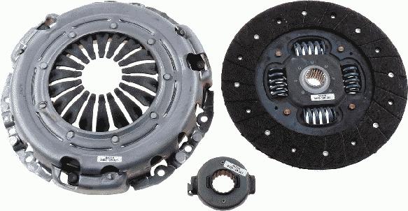 SACHS 3 400 126 001 - Комплект сцепления avtokuzovplus.com.ua