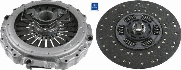 SACHS 3 400 127 101 - Комплект зчеплення autocars.com.ua