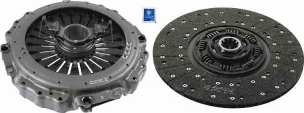 SACHS 3 400 127 201 - Комплект зчеплення autocars.com.ua