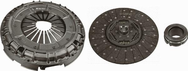 SACHS 3400 700 305 - Комплект зчеплення autocars.com.ua