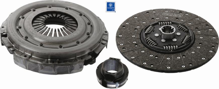 SACHS 3400 700 318 - Комплект зчеплення autocars.com.ua