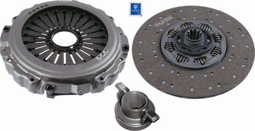 SACHS 3400 700 328 - Комплект сцепления autodnr.net