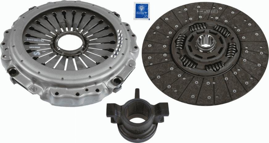 SACHS 3400 700 331 - Комплект сцепления autodnr.net