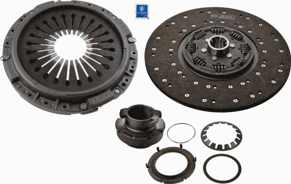 SACHS 3400 700 336 - Комплект зчеплення autocars.com.ua