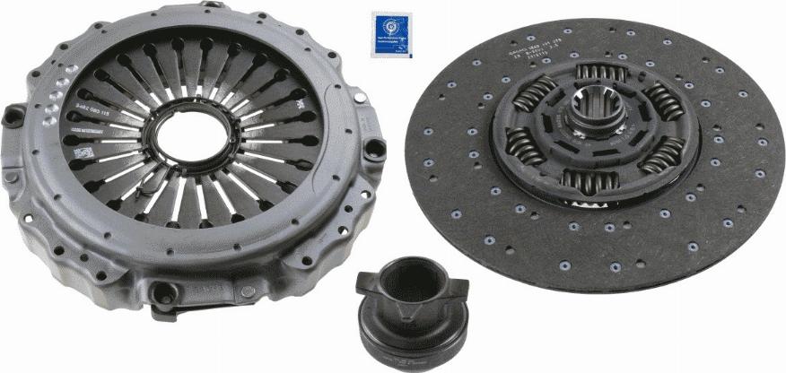 SACHS 3400 700 346 - Комплект зчеплення autocars.com.ua