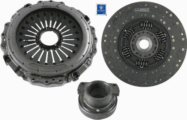 SACHS 3400 700 352 - Комплект зчеплення autocars.com.ua