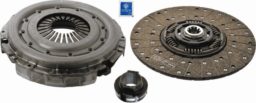 SACHS 3 400 700 353 - Комплект зчеплення autocars.com.ua