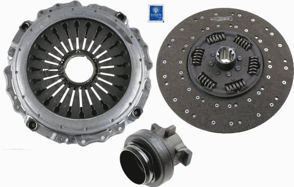 SACHS 3 400 700 368 - Комплект зчеплення autocars.com.ua