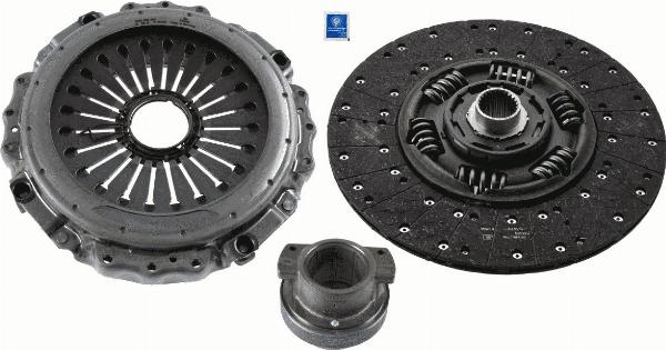 SACHS 3400 700 373 - Комплект зчеплення autocars.com.ua
