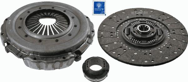 SACHS 3 400 700 376 - Комплект зчеплення autocars.com.ua