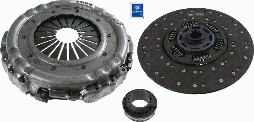 SACHS 3400 700 377 - Комплект зчеплення autocars.com.ua