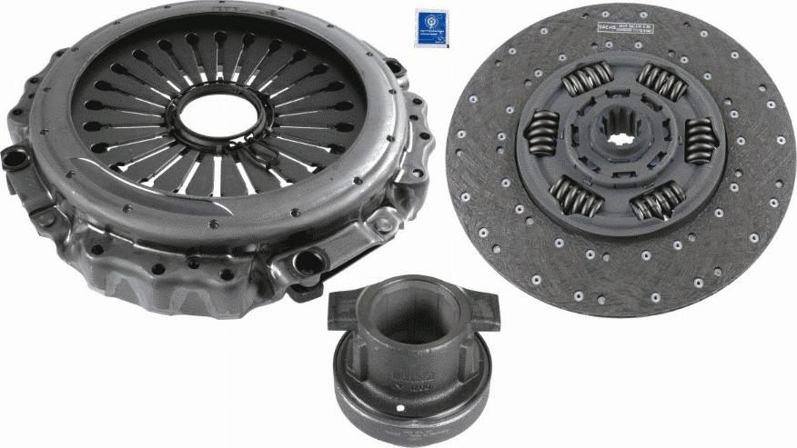 SACHS 3400 700 382 - Комплект сцепления avtokuzovplus.com.ua